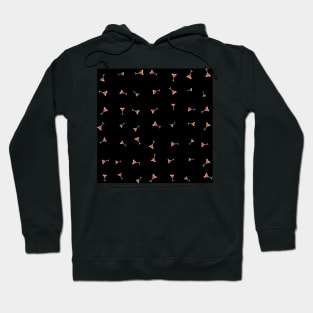 Cosmopolitans on Black Hoodie